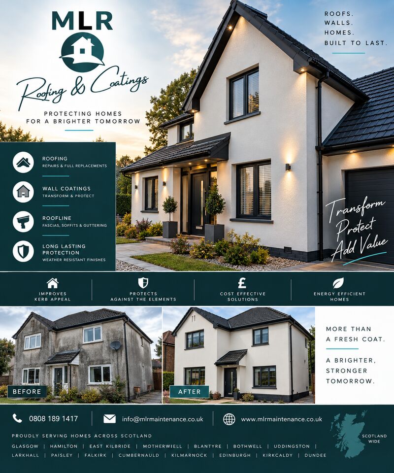 MLR Roofing & Coatings: roofs, walls, homes built to last